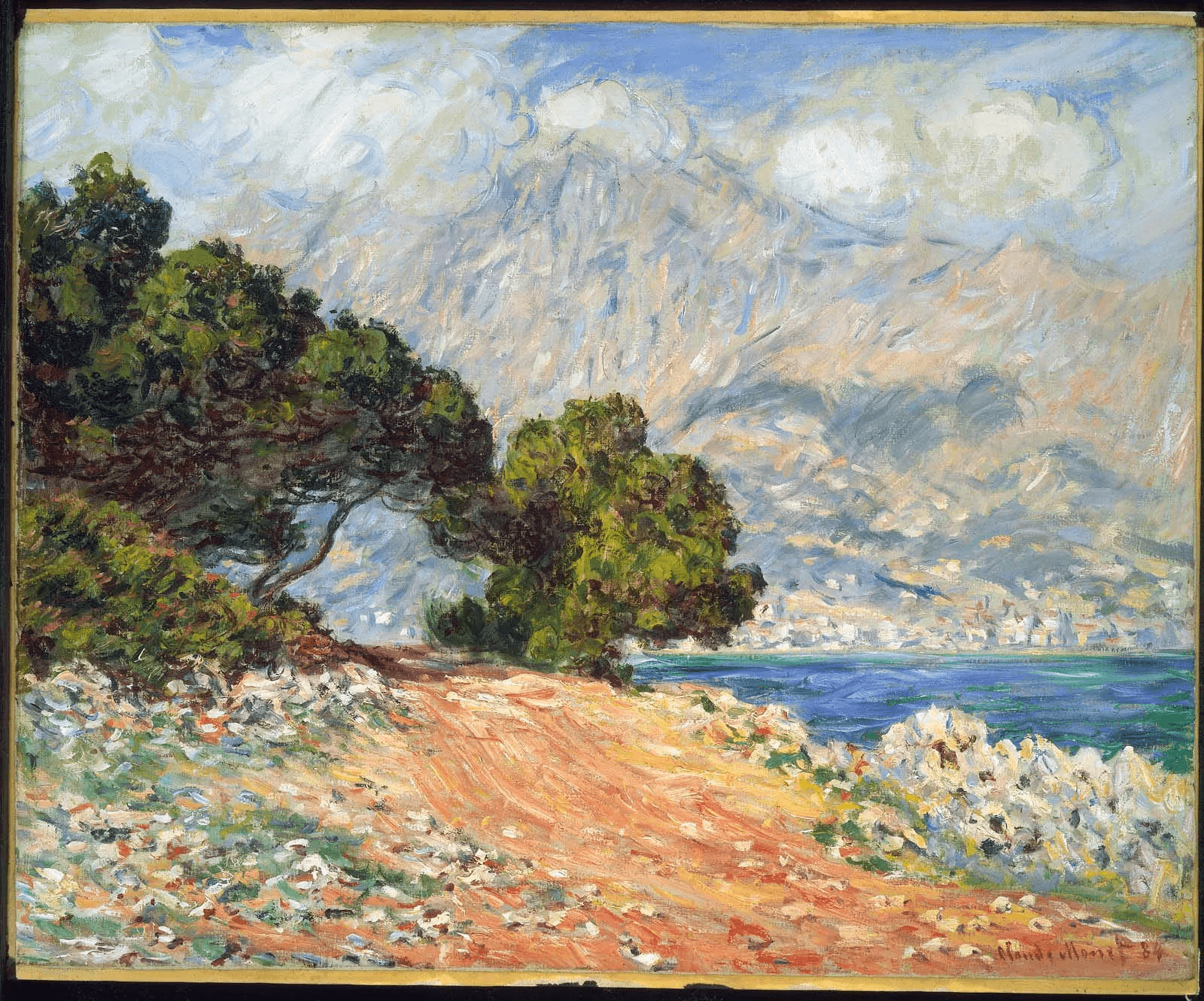 Monet+cape+menton+painting 1920w